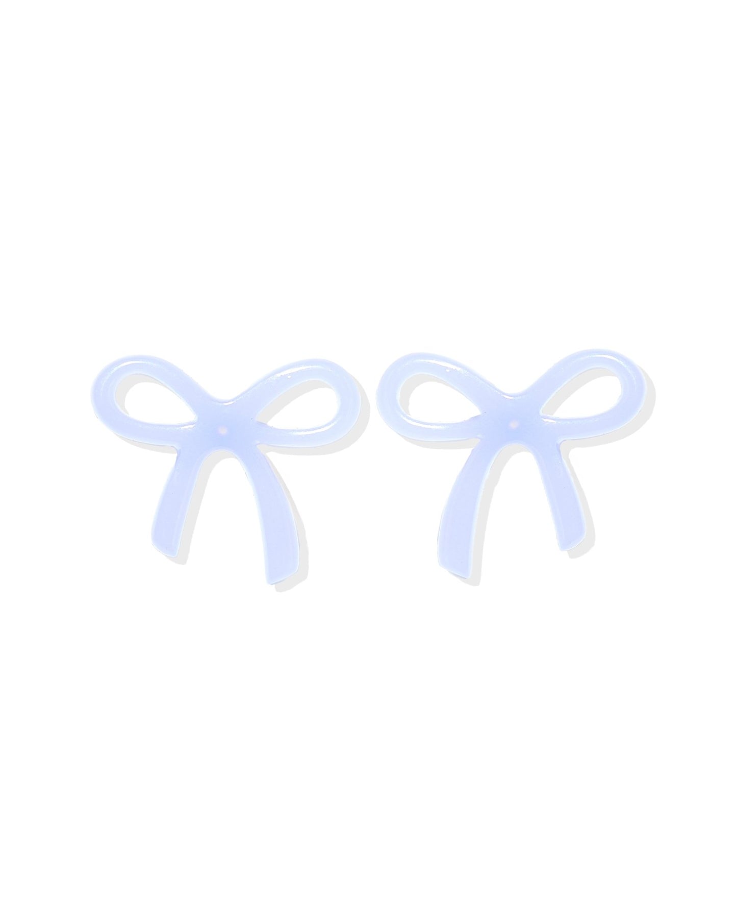Kylie Bow Earrings - Lavender Haze - LINNY CO WholesaleAcetate
