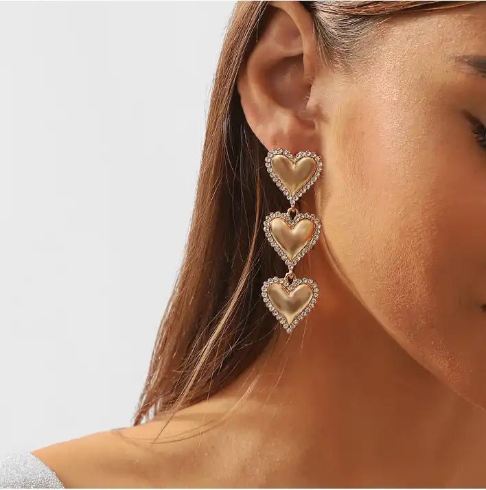 Layla - Gold - Earrings - LINNY CO WholesaleMetals