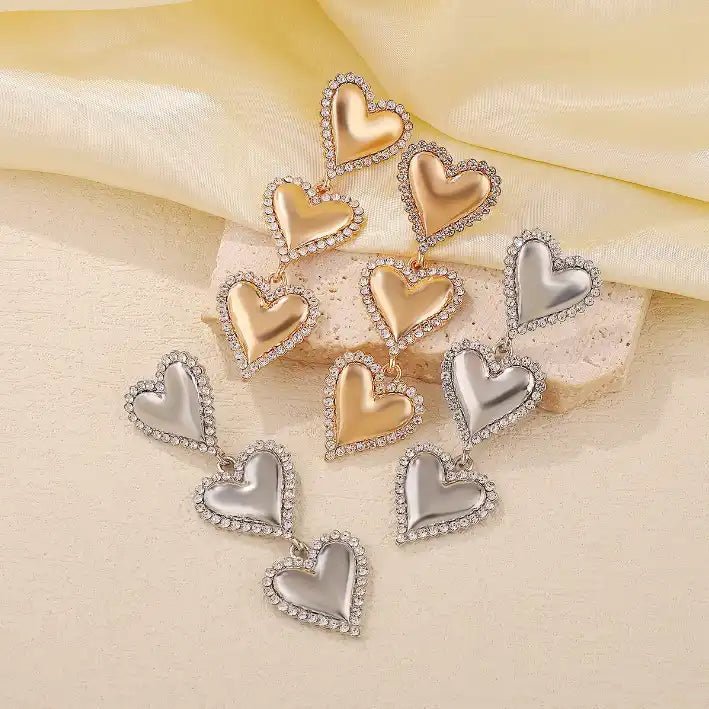 Layla - Silver - Earrings - LINNY CO WholesaleMetals