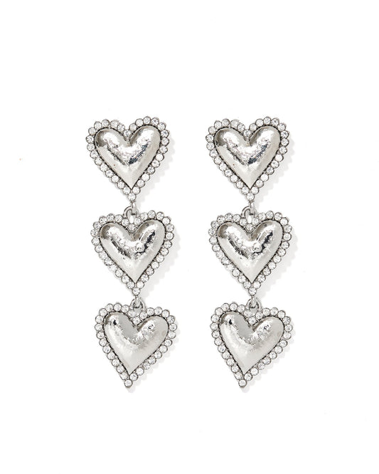 Layla - Silver - Earrings - LINNY CO WholesaleMetals