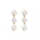 Libby - 3 Pearl - Earrings - LINNY CO WholesaleMetals