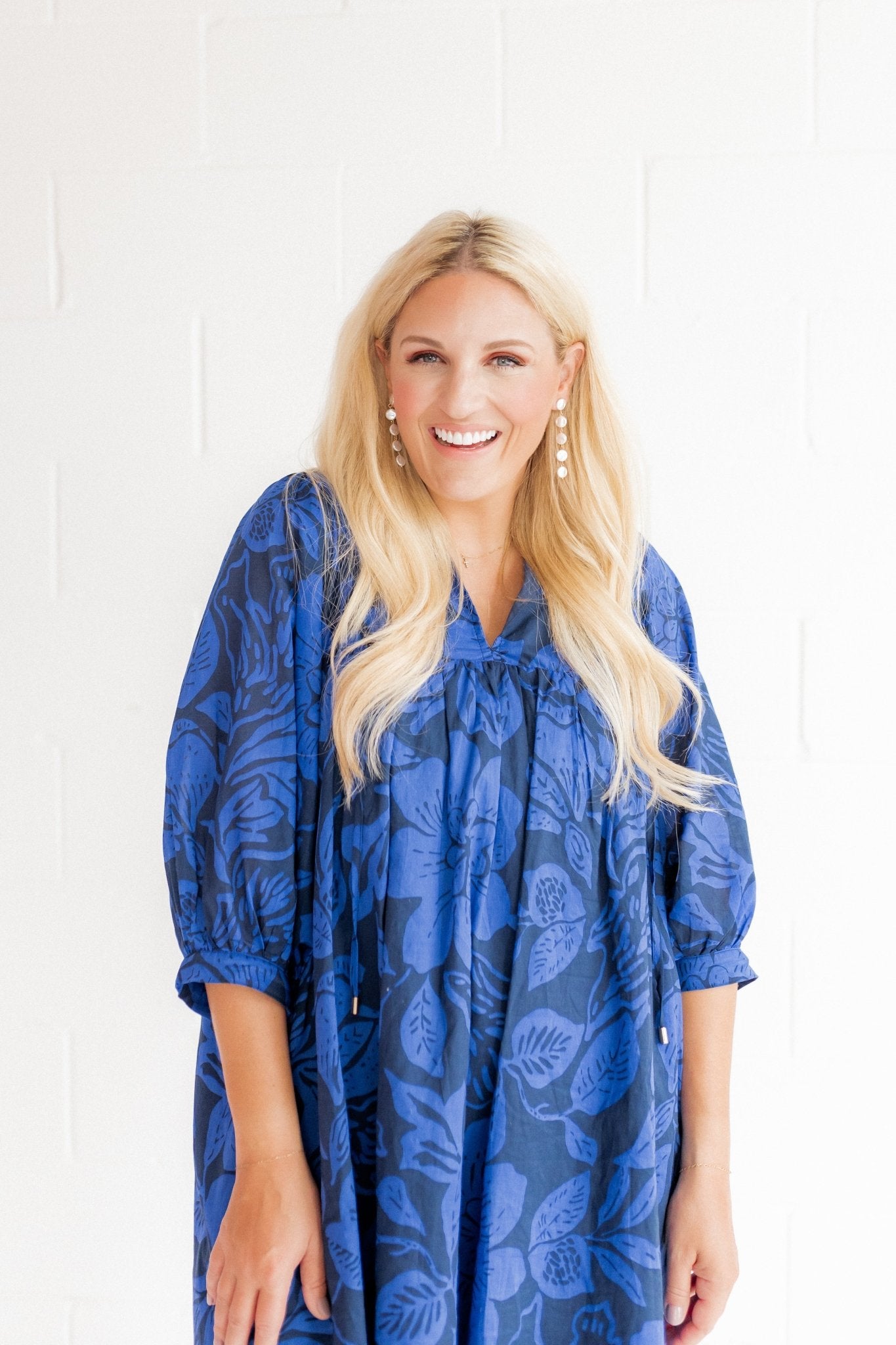 Libby - 5 Pearl - Earrings - LINNY CO WholesaleMetals