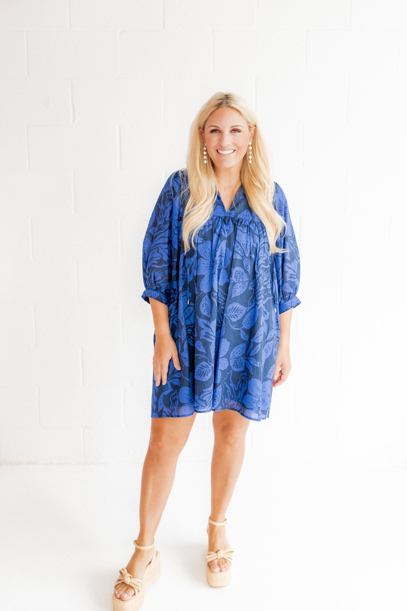 Libby - 5 Pearl - Earrings - LINNY CO WholesaleMetals