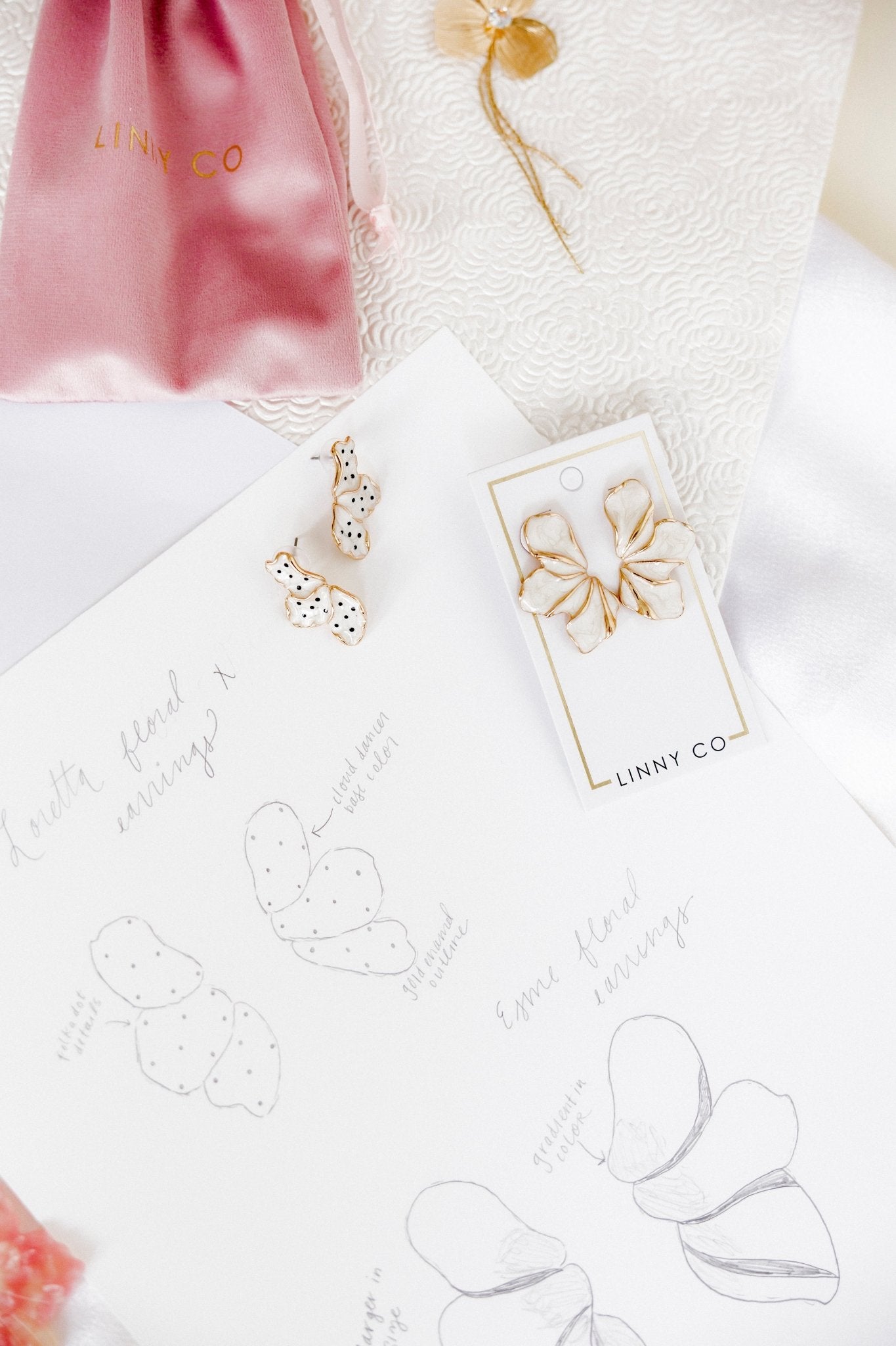 Loretta Statement Earrings - LINNY CO WholesaleMetal