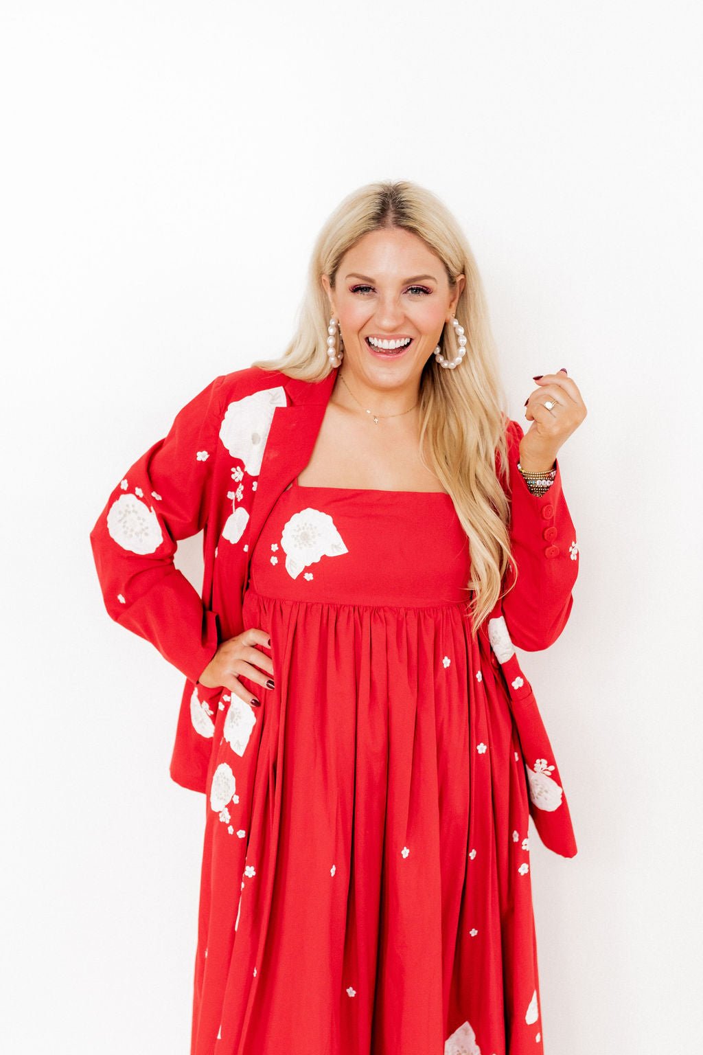 Macy Pearl - Statement Earrings - LINNY CO WholesaleMetals