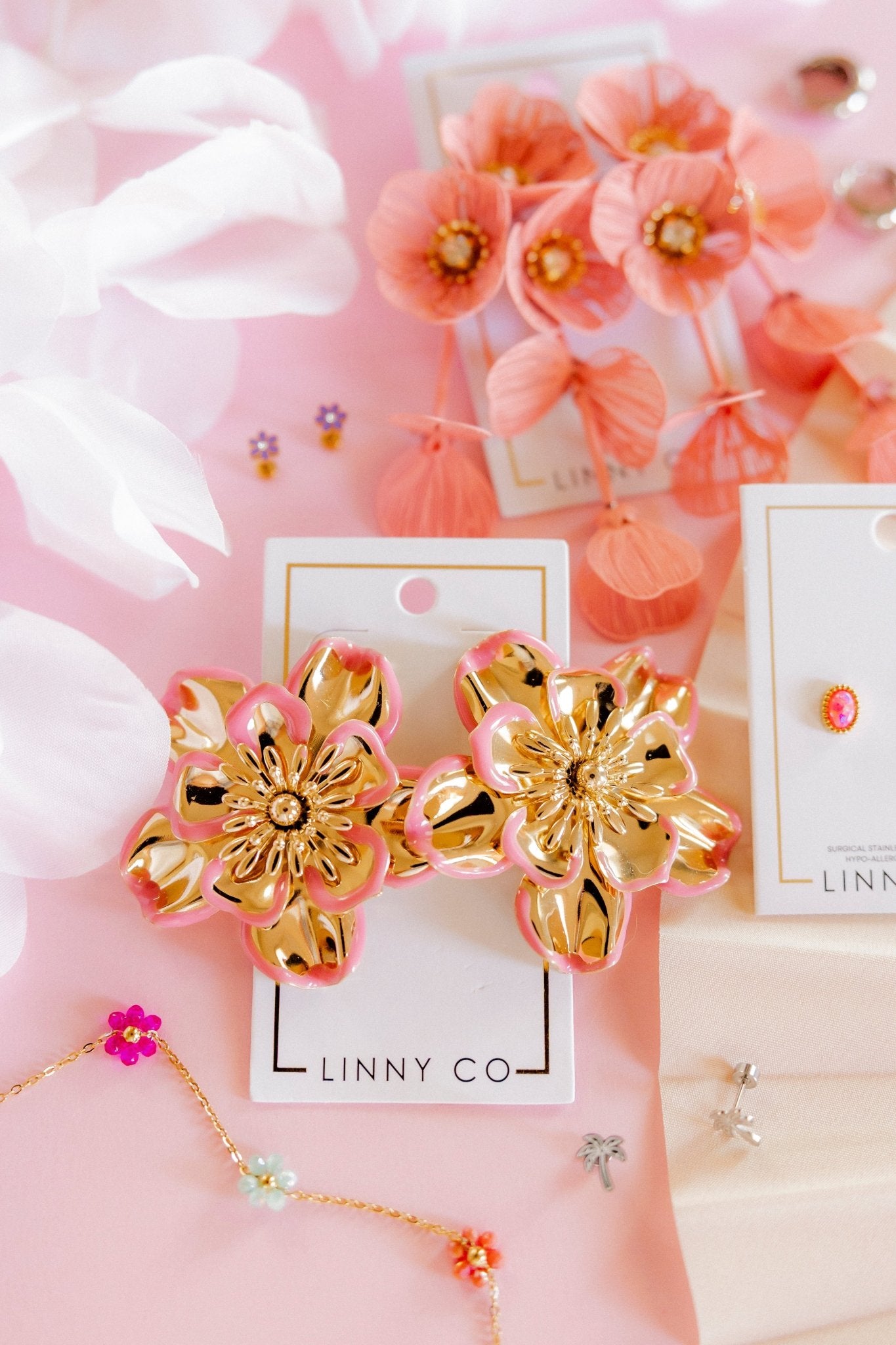 Maggie Statement Earrings - LINNY CO WholesaleMetal