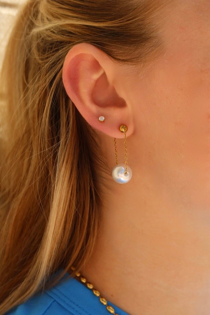Malena Statement Earring - LINNY CO WholesaleMetal