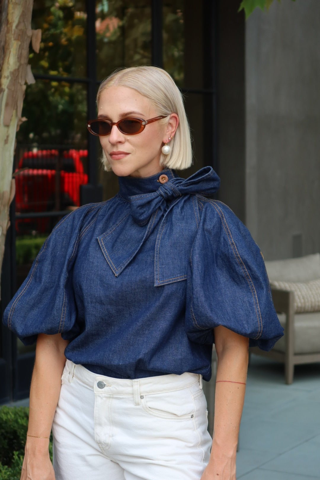 Mary Pearl Statement Earrings - LINNY CO Wholesale