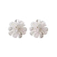 Mason Pearl Flower Statement Earrings - LINNY CO WholesaleMetals