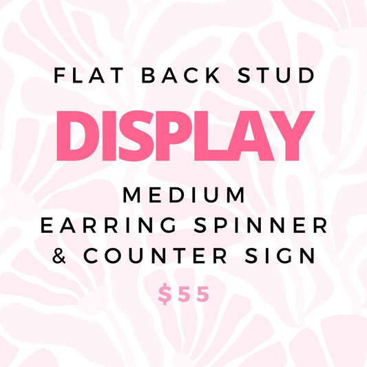 Medium Spinner Display and Counter Sign - $55 - LINNY CO Wholesale