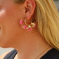 Melinda Hoop - Light Pink - LINNY CO WholesaleMetal