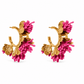 Melinda Hoop - Magenta - LINNY CO WholesaleMetal