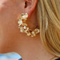 Melinda Hoop - Pearl - LINNY CO WholesaleMetal