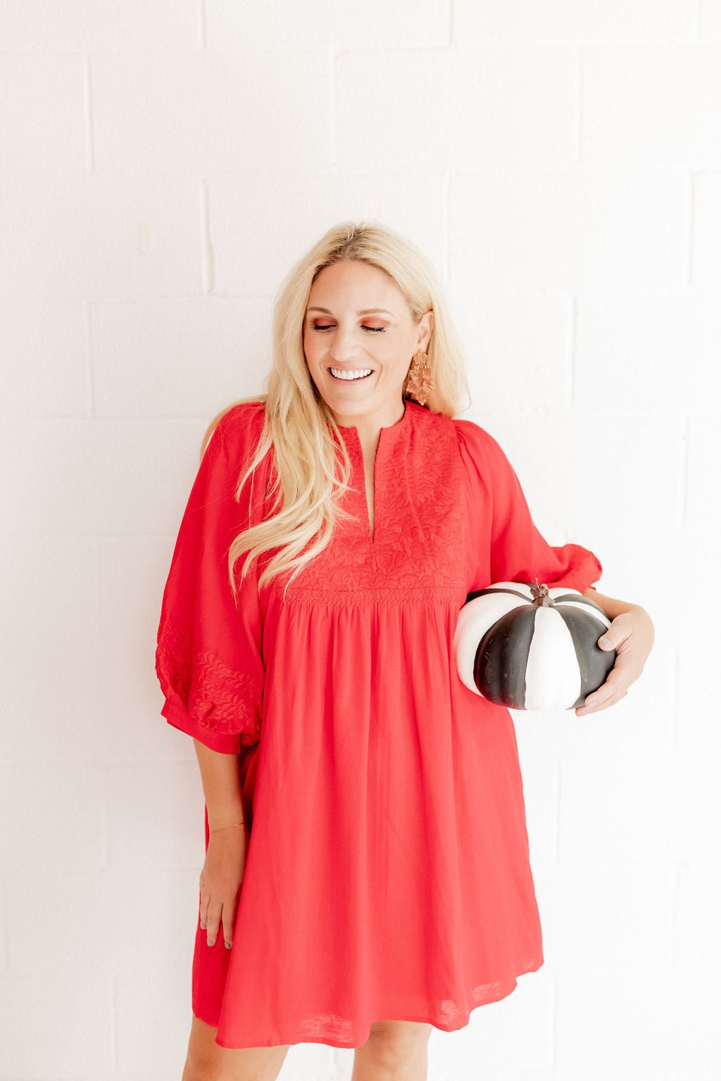 Michelle Statement Earrings - Caramel - LINNY CO WholesaleAcetate