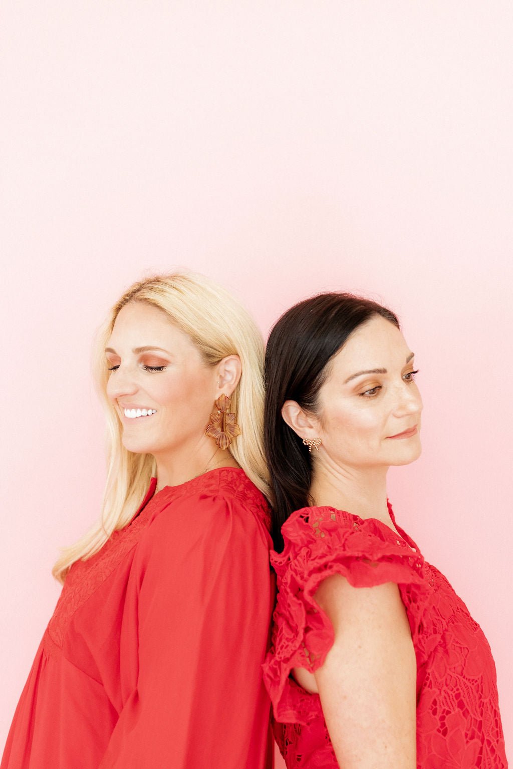 Michelle Statement Earrings - Caramel - LINNY CO WholesaleAcetate