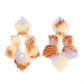 Michelle Statement Earrings - Lavender Honey - LINNY CO WholesaleAcetate