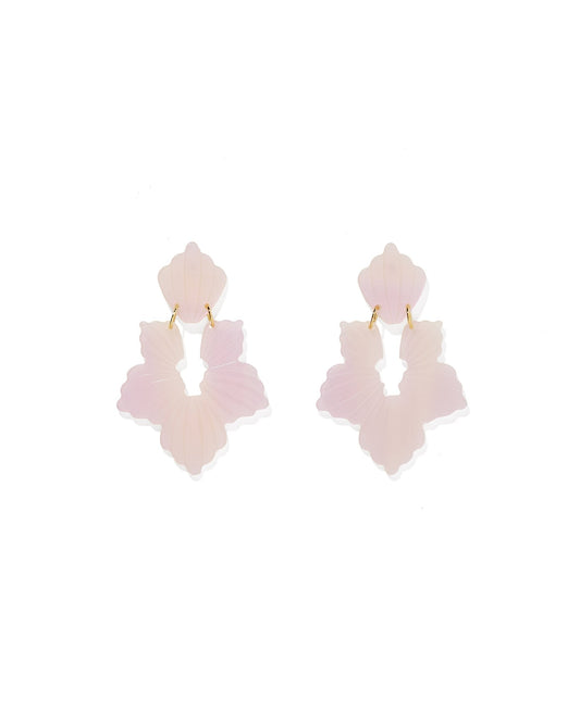 Michelle Statement Earrings - Moon Dust - LINNY CO WholesaleAcetate