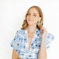 Michelle Statement Earrings - Neon Yellow Clouds - LINNY CO WholesaleAcetate