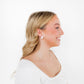 Monica Pearl Stud - White - LINNY CO WholesaleMetals