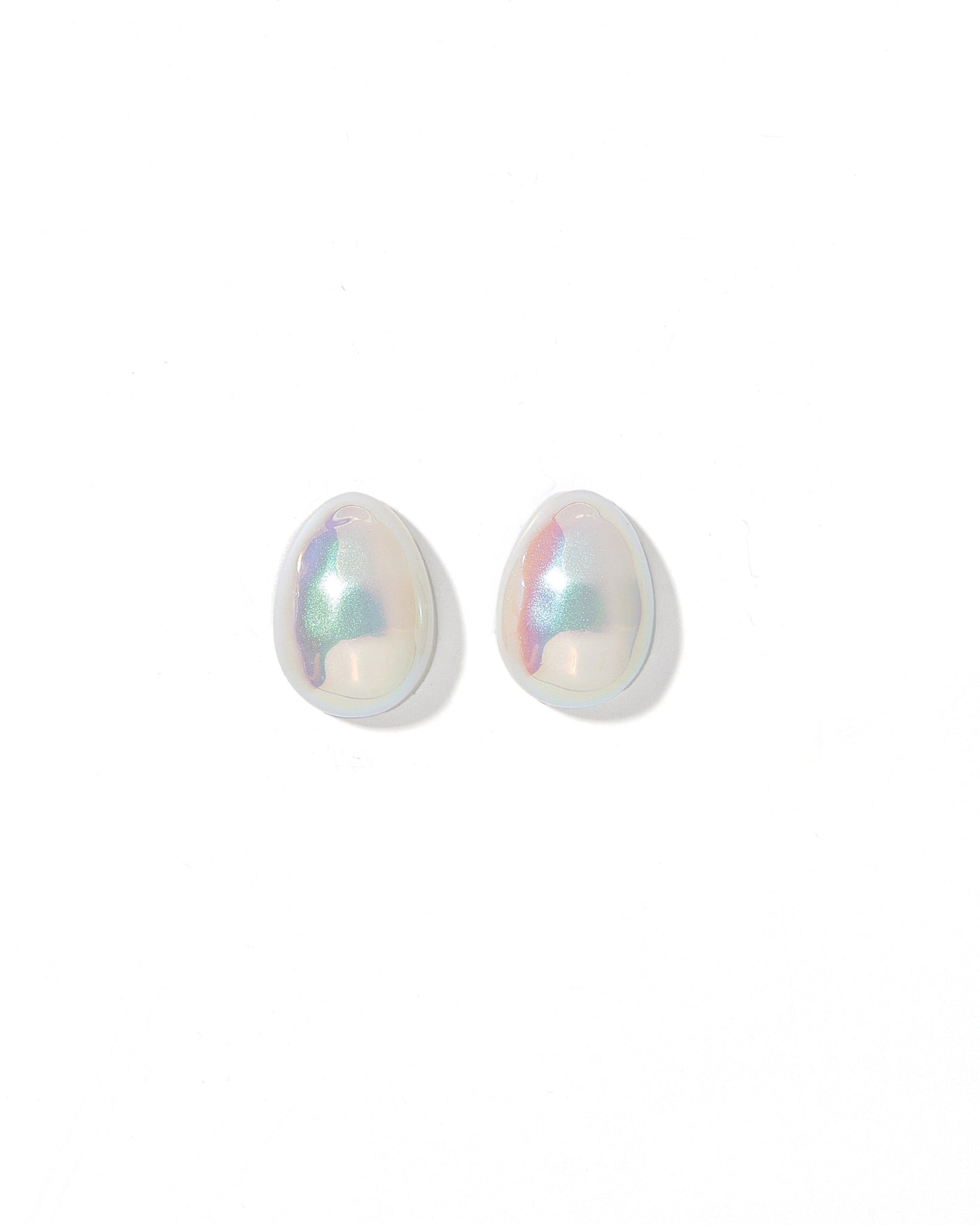 Monica Pearl Stud - White - LINNY CO WholesaleMetals
