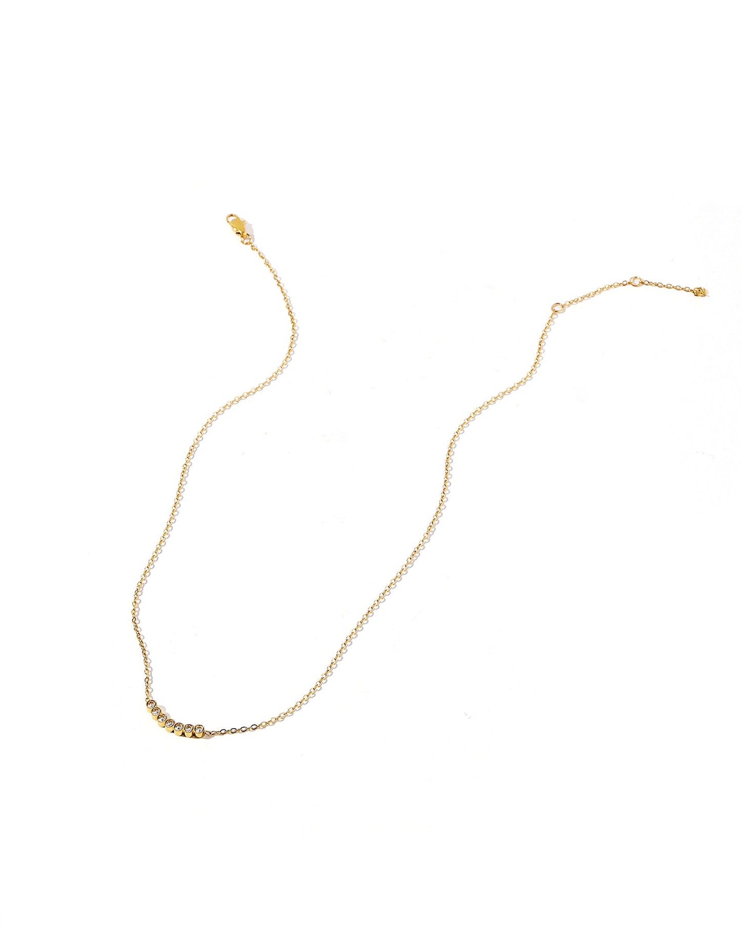 Necklace - Abigail Gold - LINNY CO WholesaleMetals