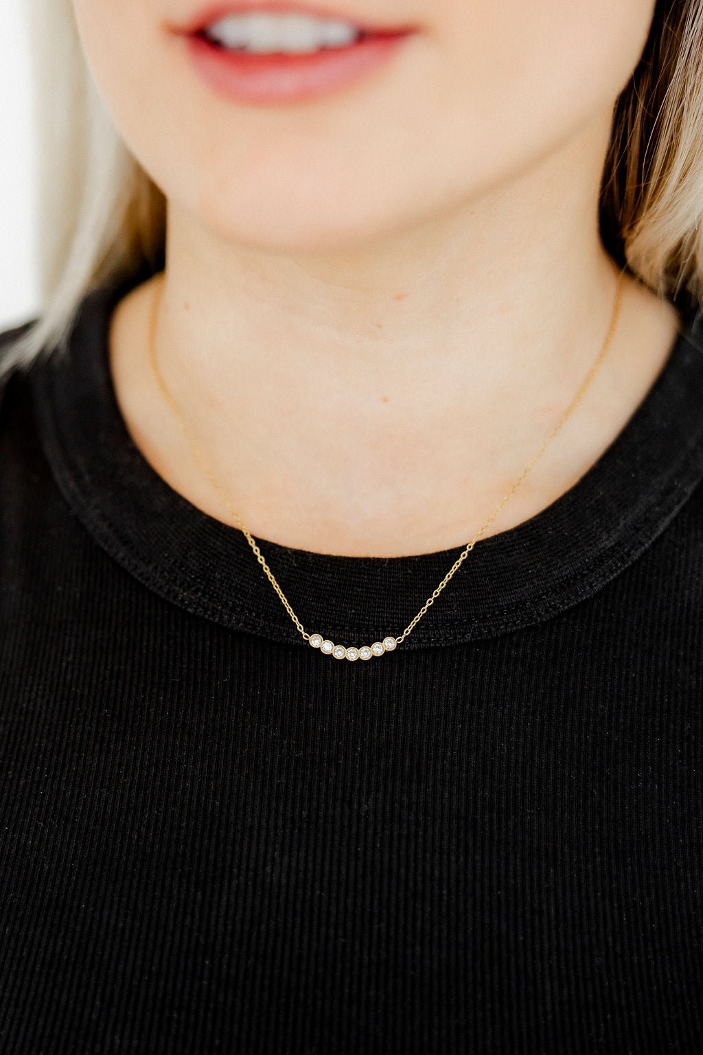 Necklace - Abigail Gold - LINNY CO WholesaleMetals