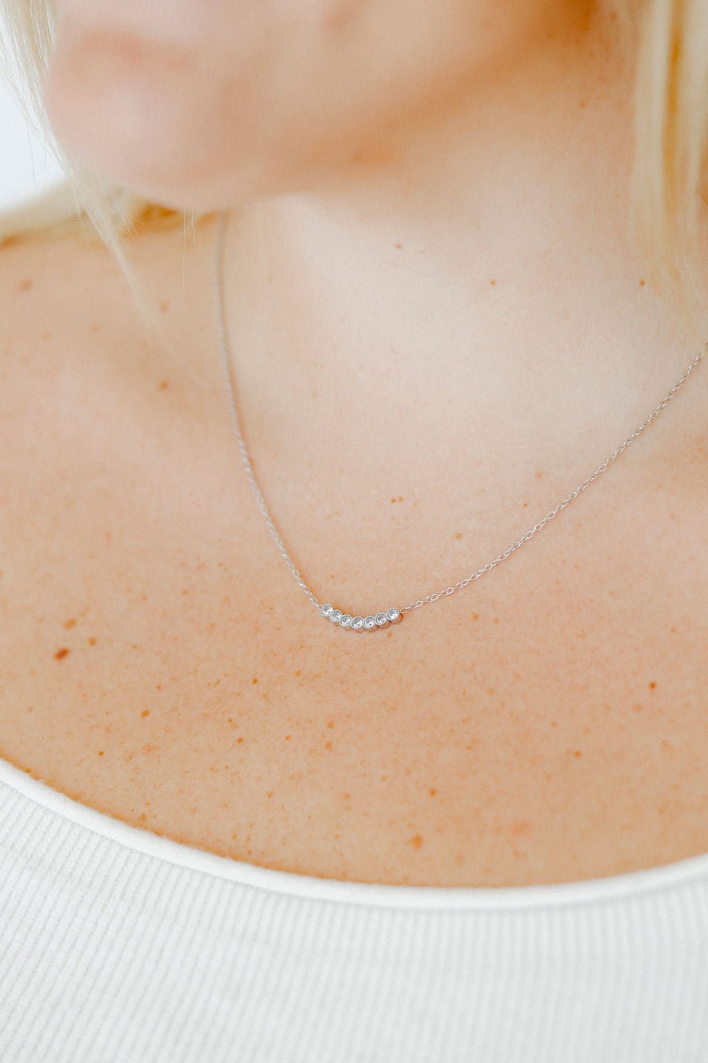 Necklace - Abigail Silver - LINNY CO WholesaleMetals