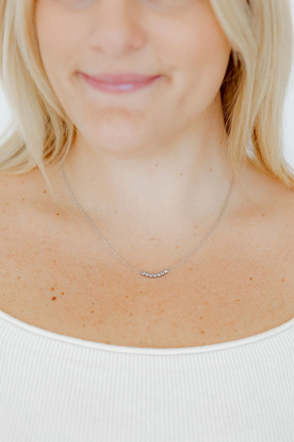 Necklace - Abigail Silver - LINNY CO WholesaleMetals