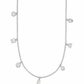 Necklace - Allegra Clear Silver - LINNY CO Wholesale