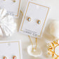 Necklace - April Floating Opal White - LINNY CO Wholesale