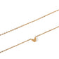 LINNY CO Bella Butterfly necklace for kids & little girls — hypoallergenic, waterproof stainless steel, detail.