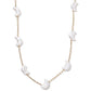 Necklace - Birdie Moon Pearl - LINNY CO WholesaleStuds