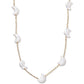 Necklace - Birdie Moon Pearl - LINNY CO WholesaleStuds