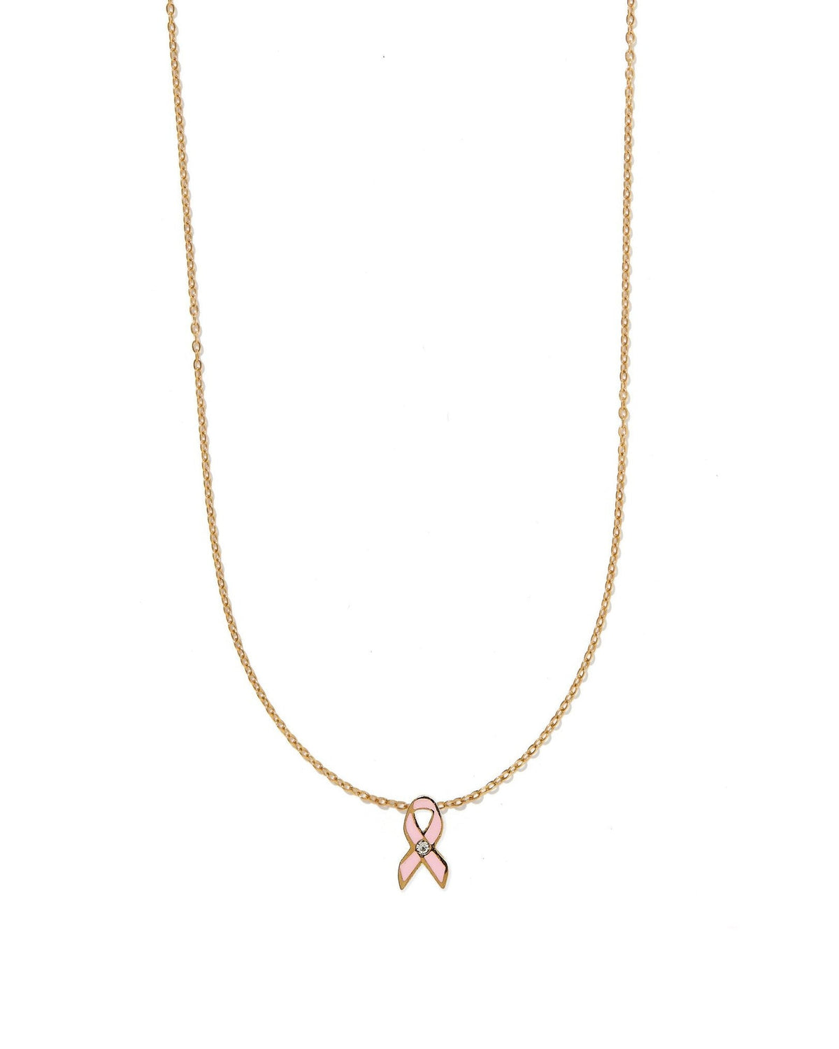 Necklace - Breast Cancer Ribbon - LINNY CO WholesaleStuds