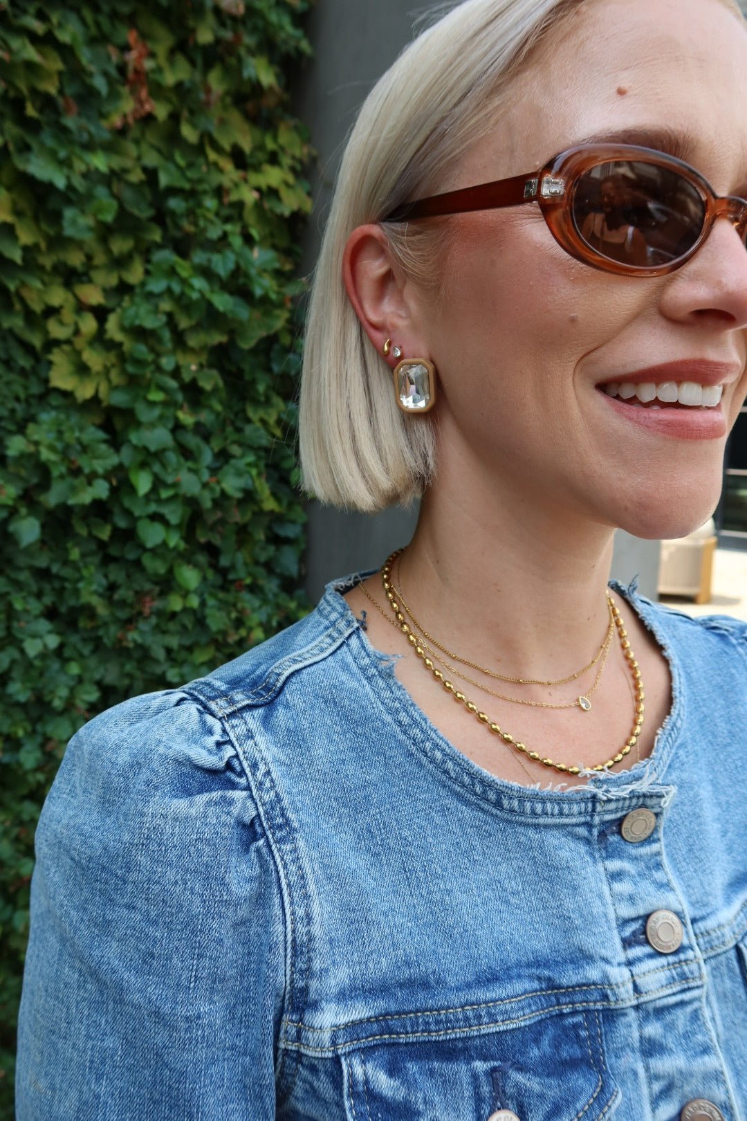 Necklace - Brooke Gold - LINNY CO Wholesale