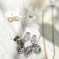LINNY CO Brooke Gold necklace for kids & little girls — hypoallergenic, waterproof stainless steel, flat-lay styling.