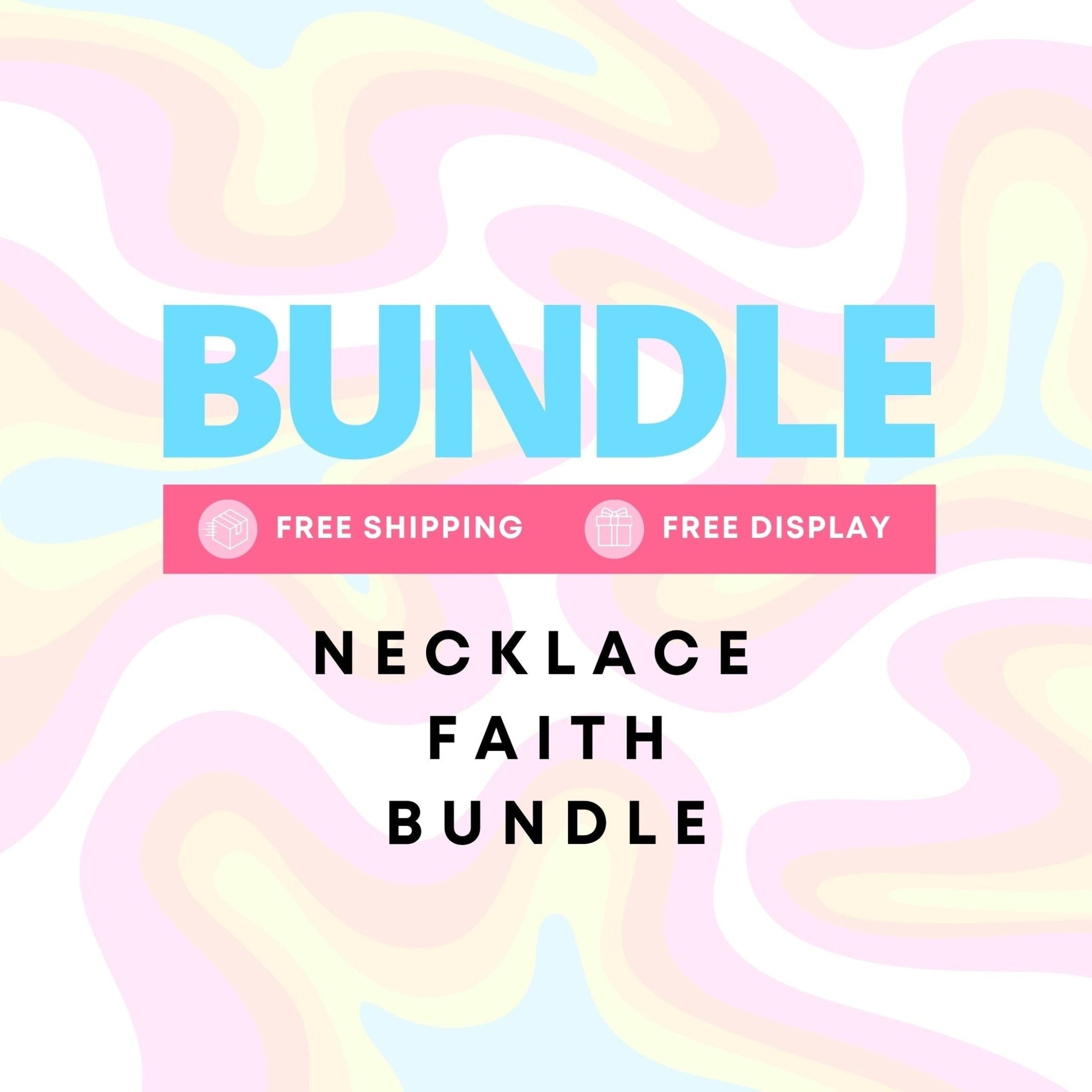 Necklace Bundle Faith_0626 - LINNY CO Wholesale