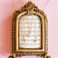 Necklace - Carly Cross Pearl Gold - LINNY CO WholesaleMetals