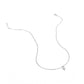 Necklace - Carly Cross Silver - LINNY CO WholesaleMetals