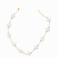 Necklace - Corrie Clover Pearl - LINNY CO WholesaleStuds