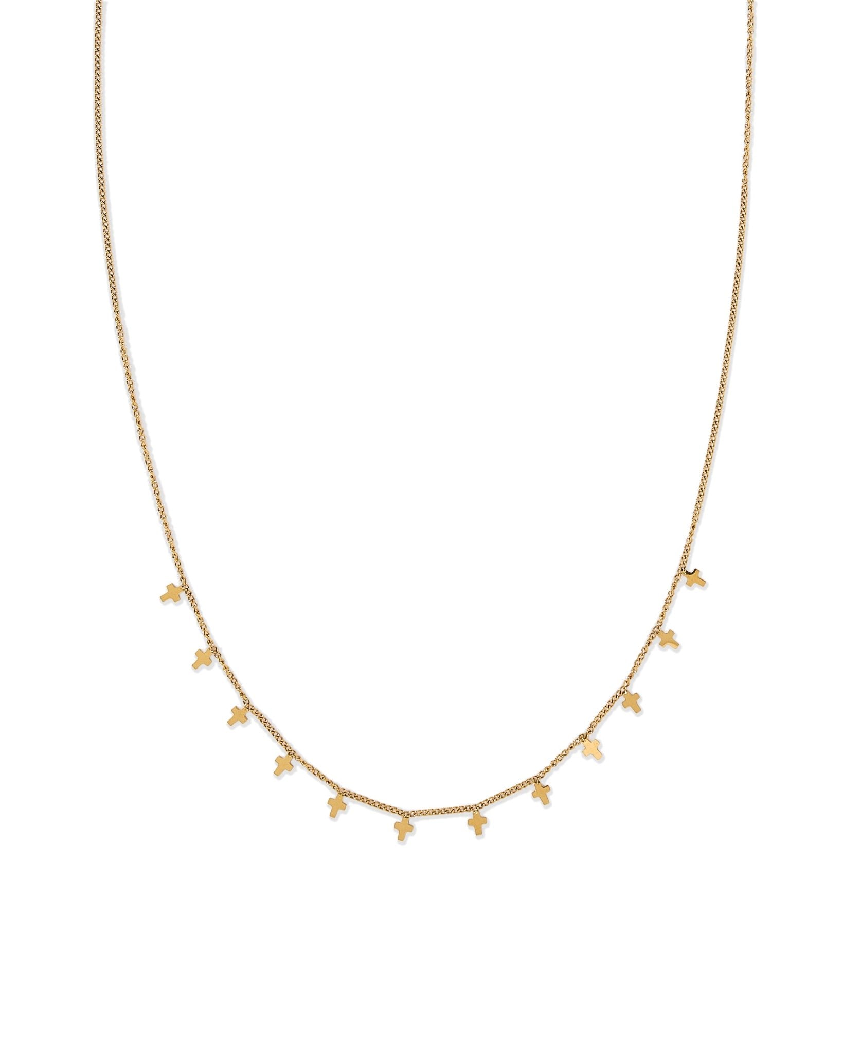 Necklace - Cross Charm - LINNY CO WholesaleMetals