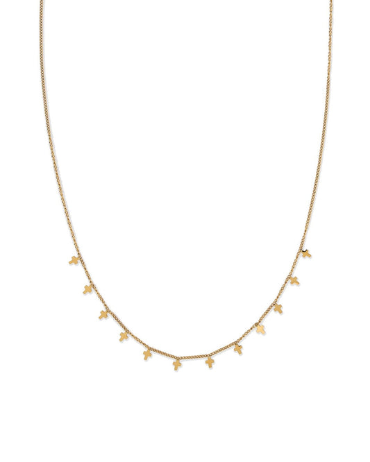 Necklace - Cross Charm - LINNY CO WholesaleMetals