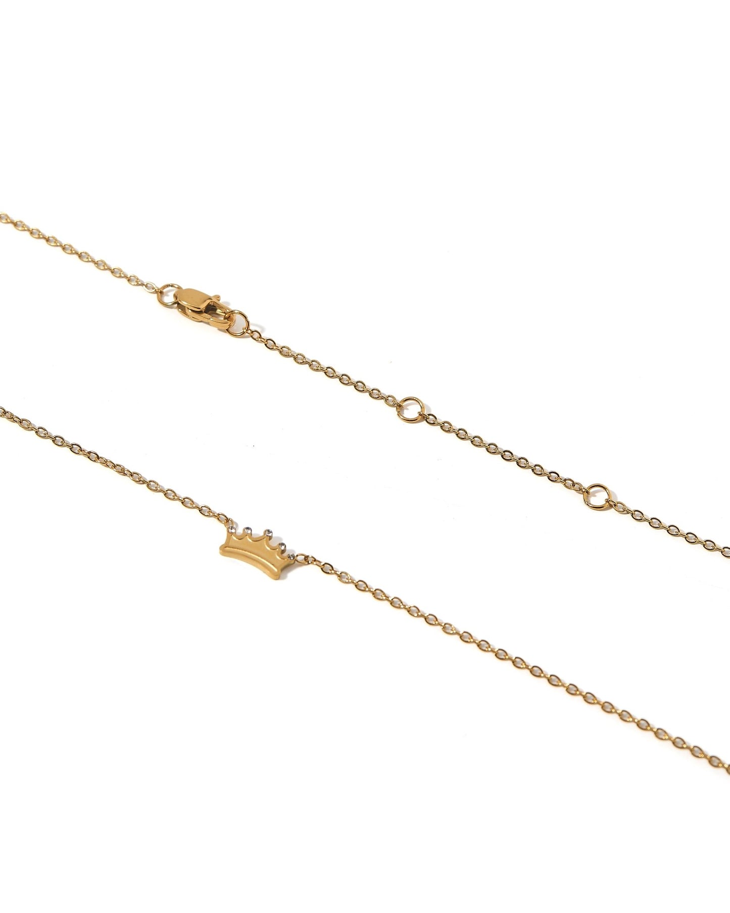Necklace - Crown Gold - LINNY CO Wholesale