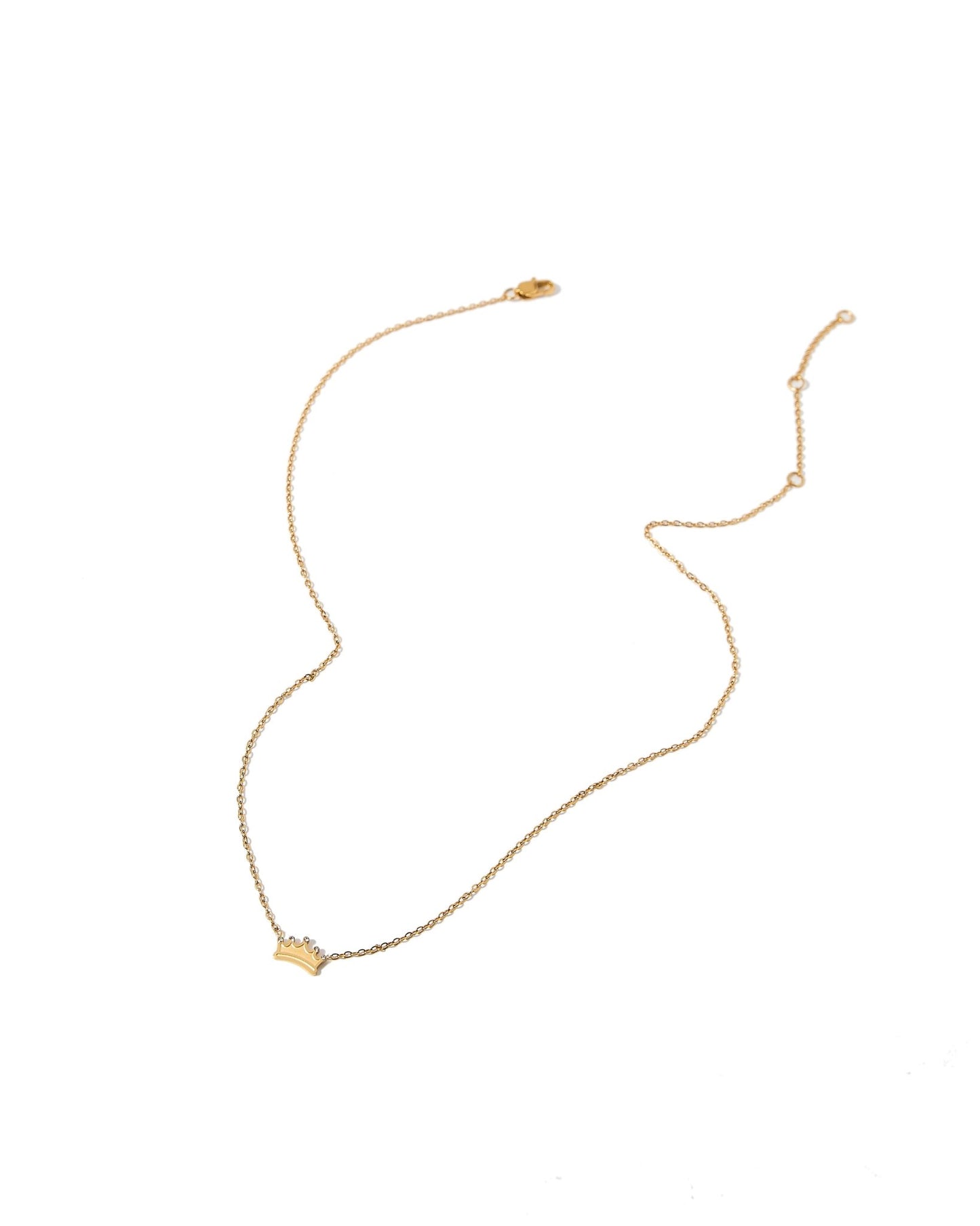 Necklace - Crown Gold - LINNY CO Wholesale