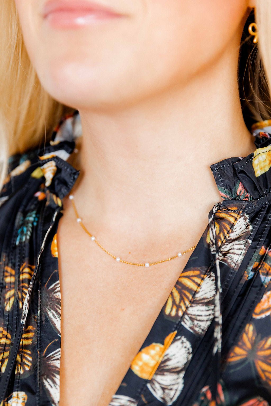 Necklace - Dabney Pearl - LINNY CO WholesaleMetals