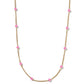 Necklace - Dabney Pink - LINNY CO WholesaleMetals