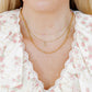 Necklace - Dabney Pink - LINNY CO WholesaleMetals