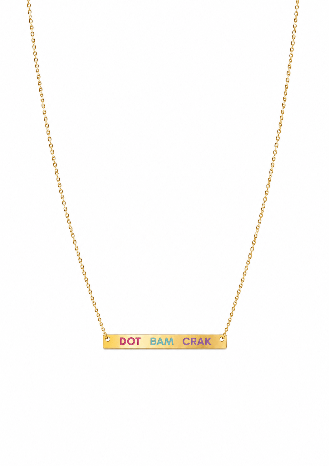 Necklace - Dot Bam Crak - LINNY CO Wholesale