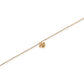 Necklace - Fleur - de - lis CZ Gold - LINNY CO Wholesalenecklaces