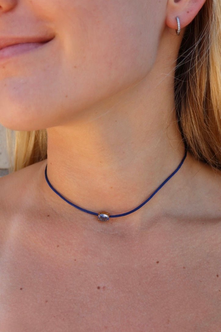 Necklace - Frankie Blue - LINNY CO WholesaleNecklaces